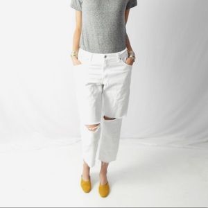 Vtg Custom Cut Levi's 550 Red Tab Jeans 28 waist